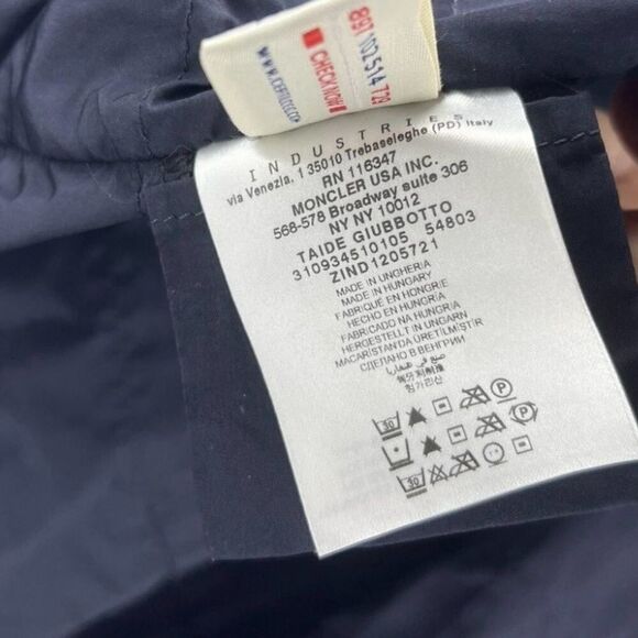 Moncler Jacket - Women’s - Navy Blue - size Small Workwear - Womens Winter Coat - Picture 11 of 16